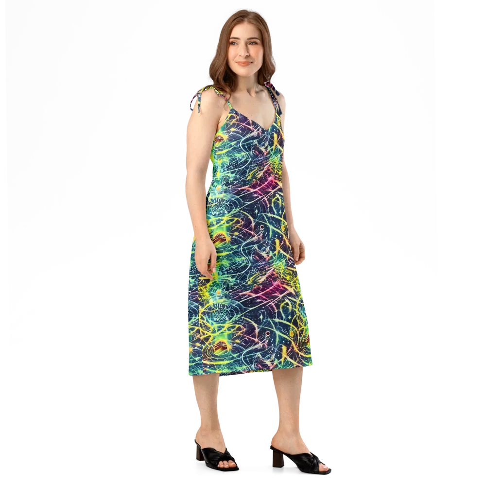 Prism Nerve on Slip Dress — Right Front