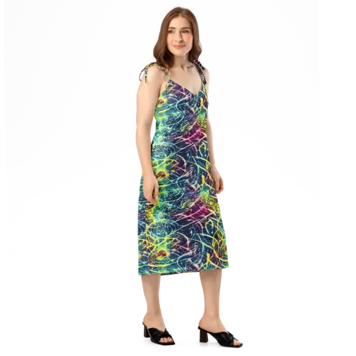 Prism Nerve on a Slip Dress