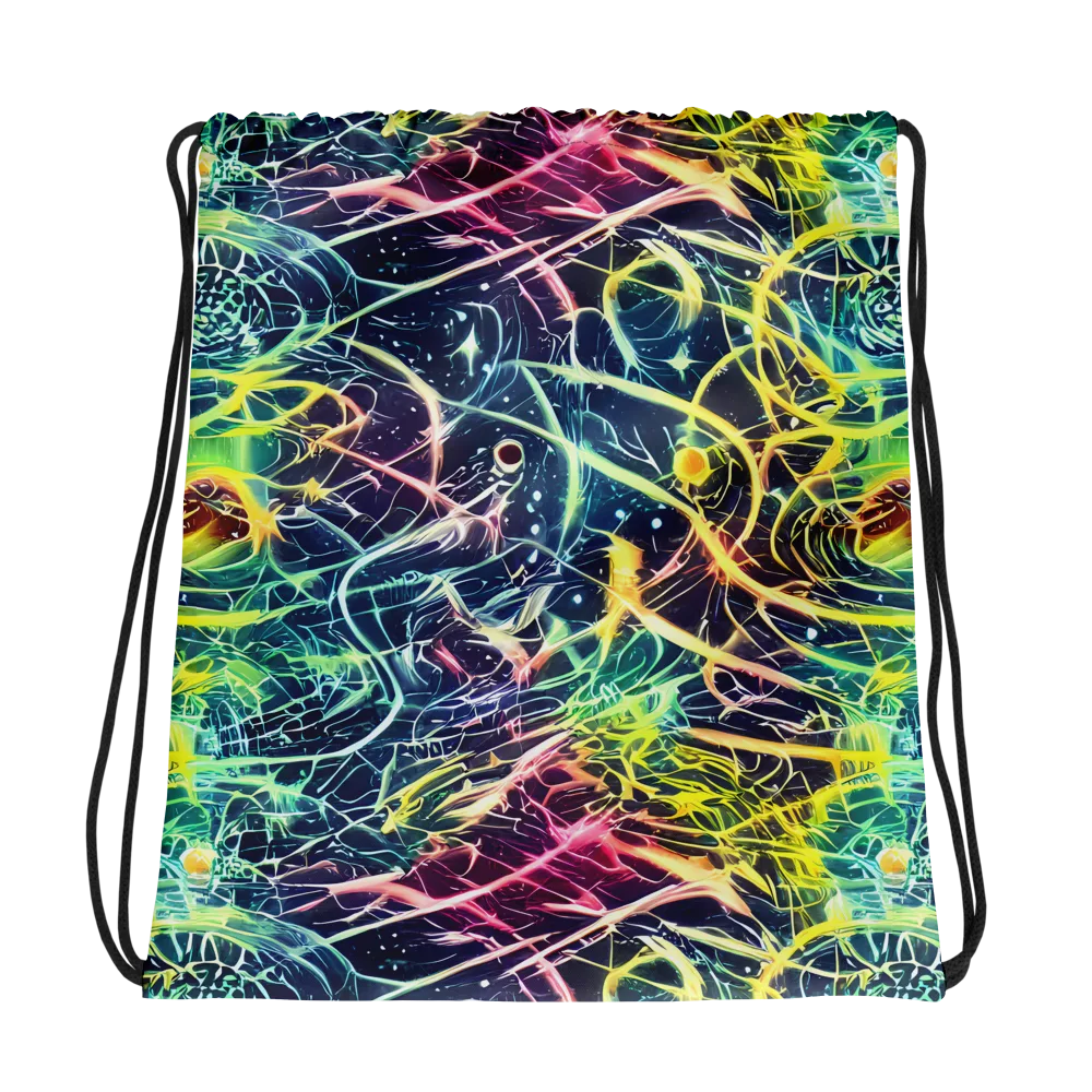 Prism Nerve on Drawstring Bag — Photo