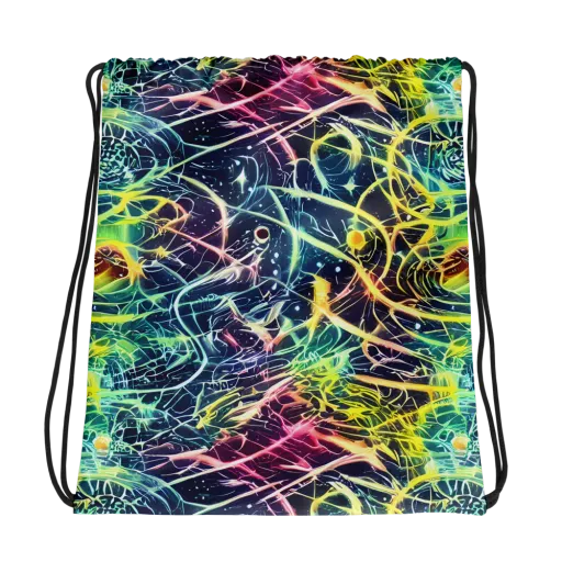 Prism Nerve on a Drawstring Bag