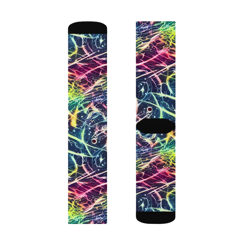 Prism Nerve on Socks — Right Sock