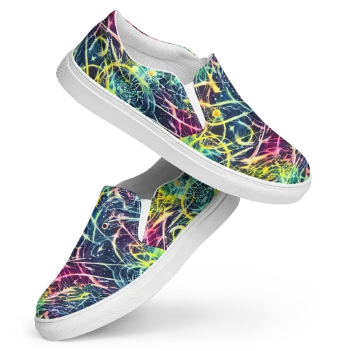 Prism Nerve on a Women's Slip-On Canvas Shoes