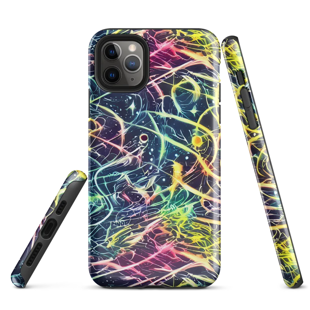 Prism Nerve on Tough Case for iPhone® — Front