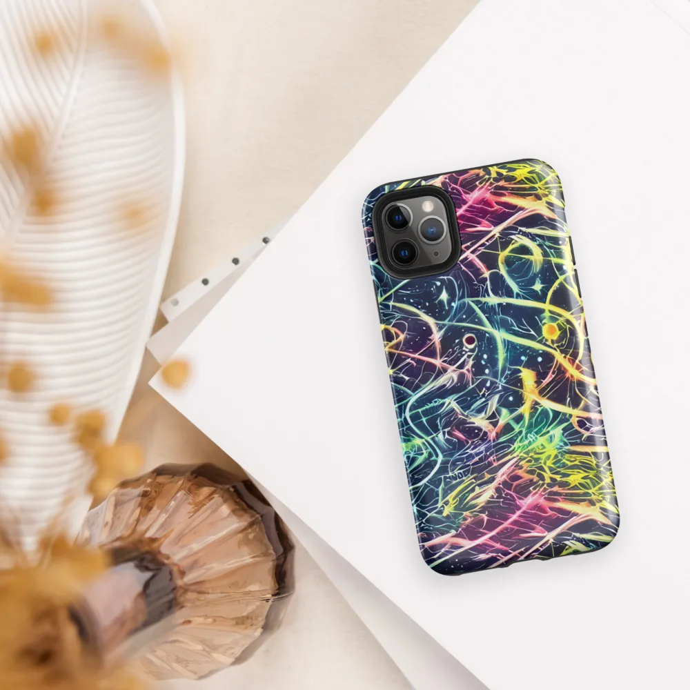 Prism Nerve on Tough Case for iPhone® — Front