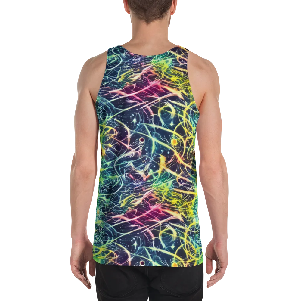 Prism Nerve on Men's Tank Top — Back