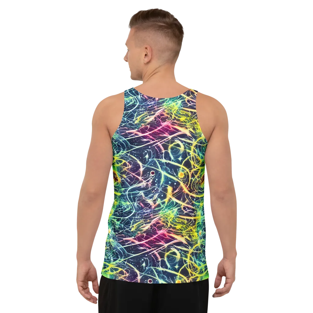 Prism Nerve on Men's Tank Top — Back