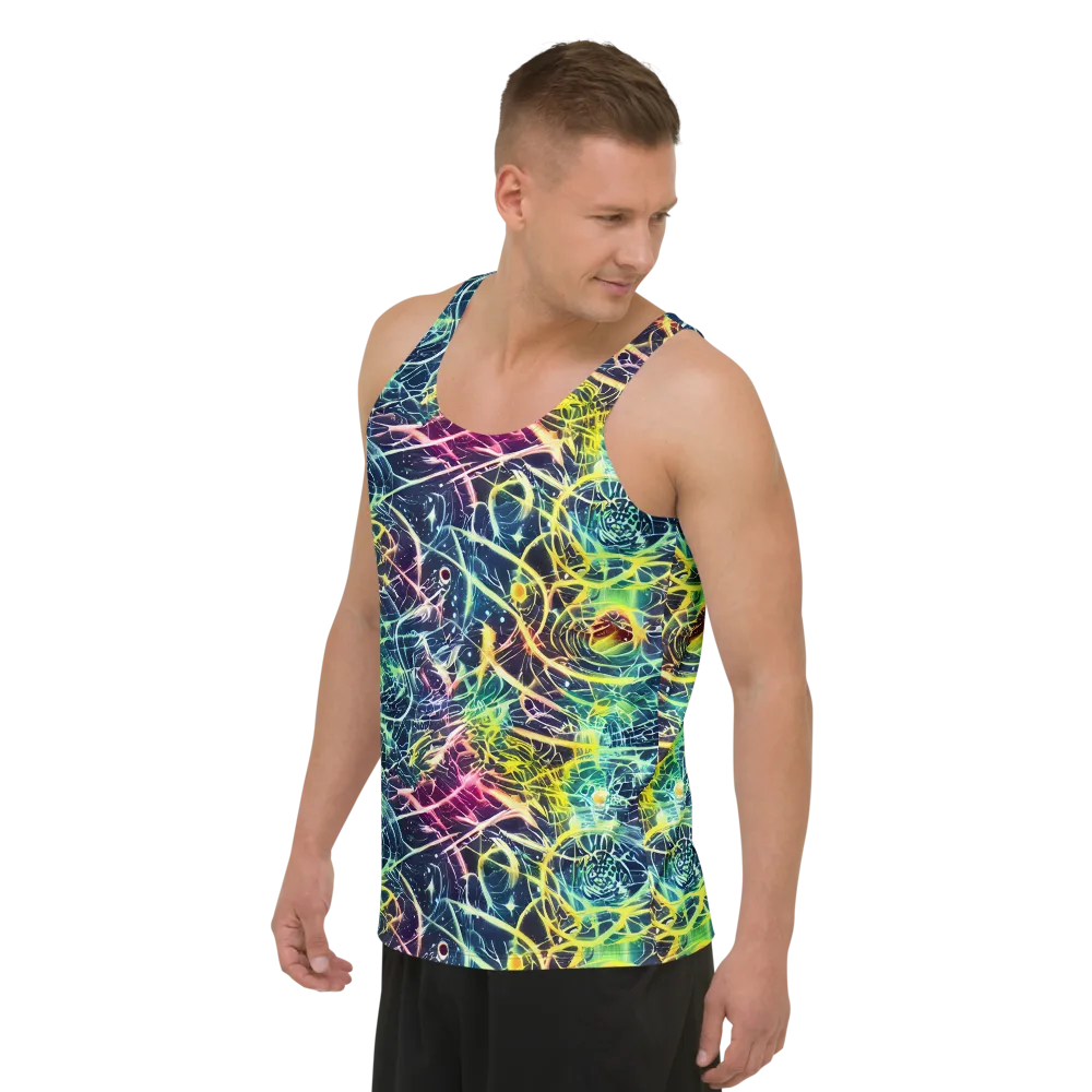 Prism Nerve on Men's Tank Top — Left Front