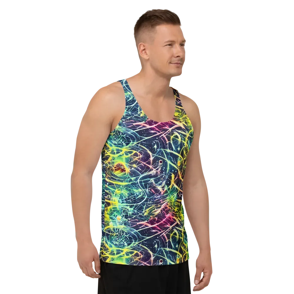 Prism Nerve on Men's Tank Top — Right Front