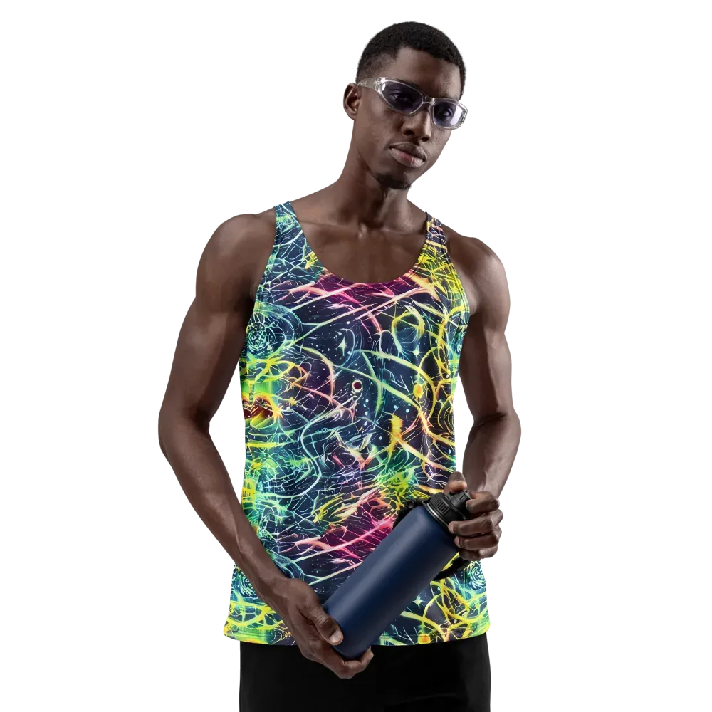 Prism Nerve on Men's Tank Top — Front