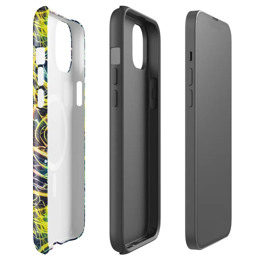 Prism Nerve on MagSafe Tough Case for iPhone® — Front