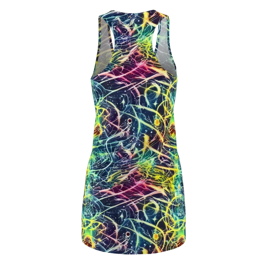 Prism Nerve on Racerback Dress — Back