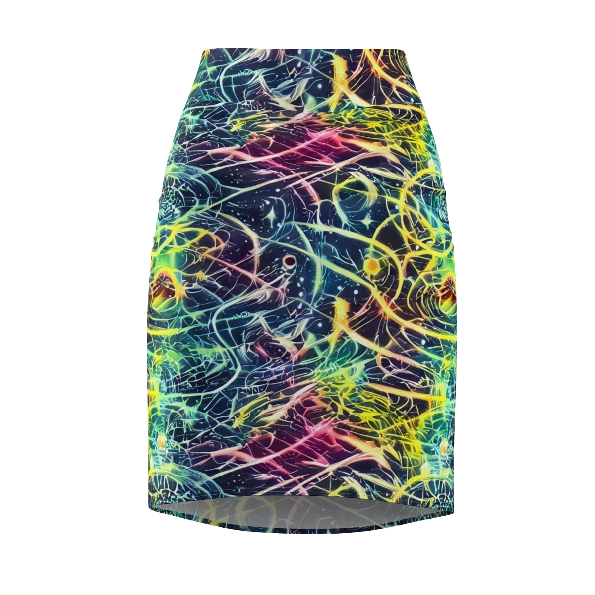 Prism Nerve on Pencil Skirt — Front