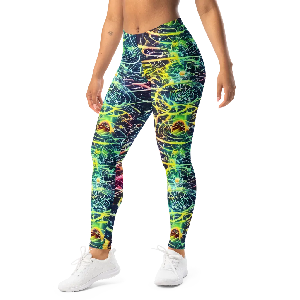 Prism Nerve on Leggings — Left Front