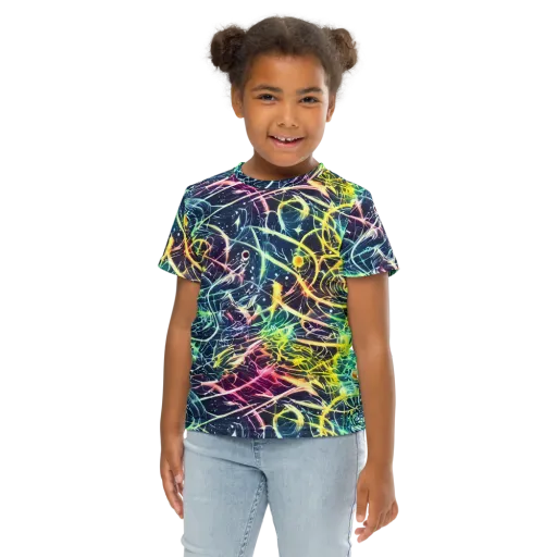 Prism Nerve on a Kids Crew Neck T-Shirt