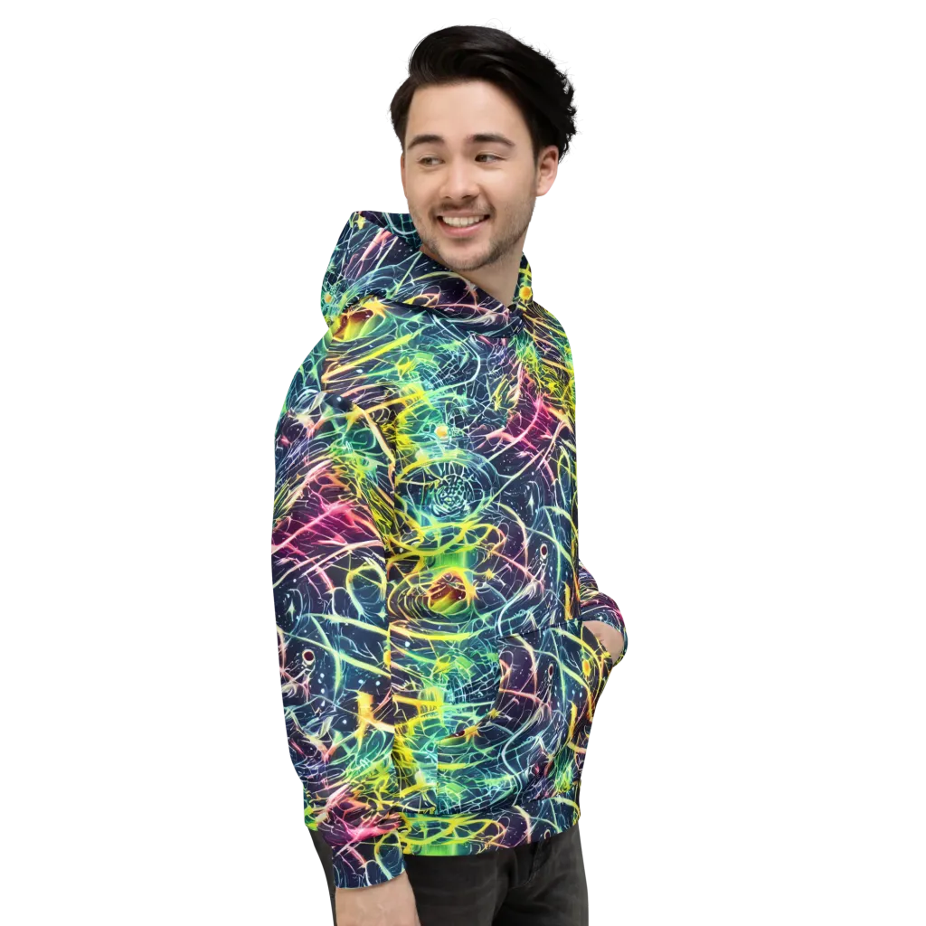 Prism Nerve on Hoodie — Right