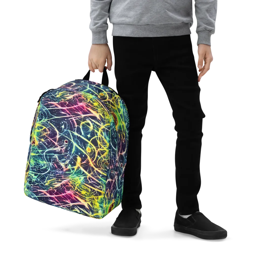 Prism Nerve on Minimalist Backpack — Zoomed-in