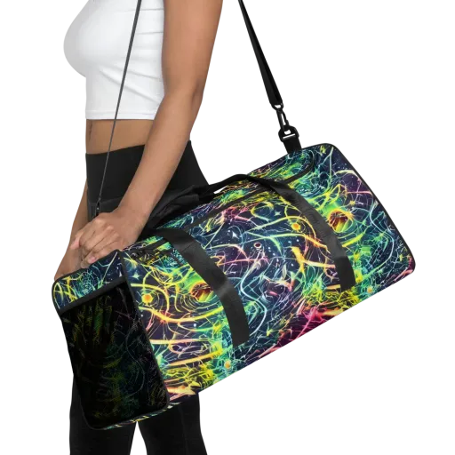 Prism Nerve on a Duffle Bag