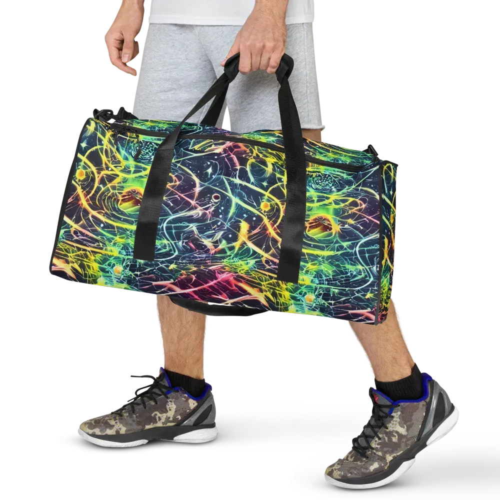 Prism Nerve on Duffle Bag — Front