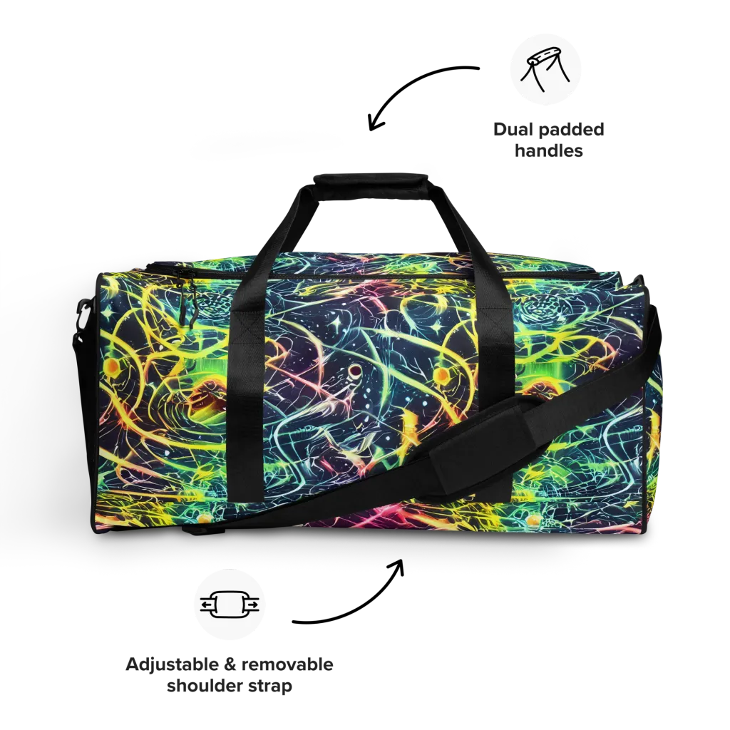 Prism Nerve on Duffle Bag — Front