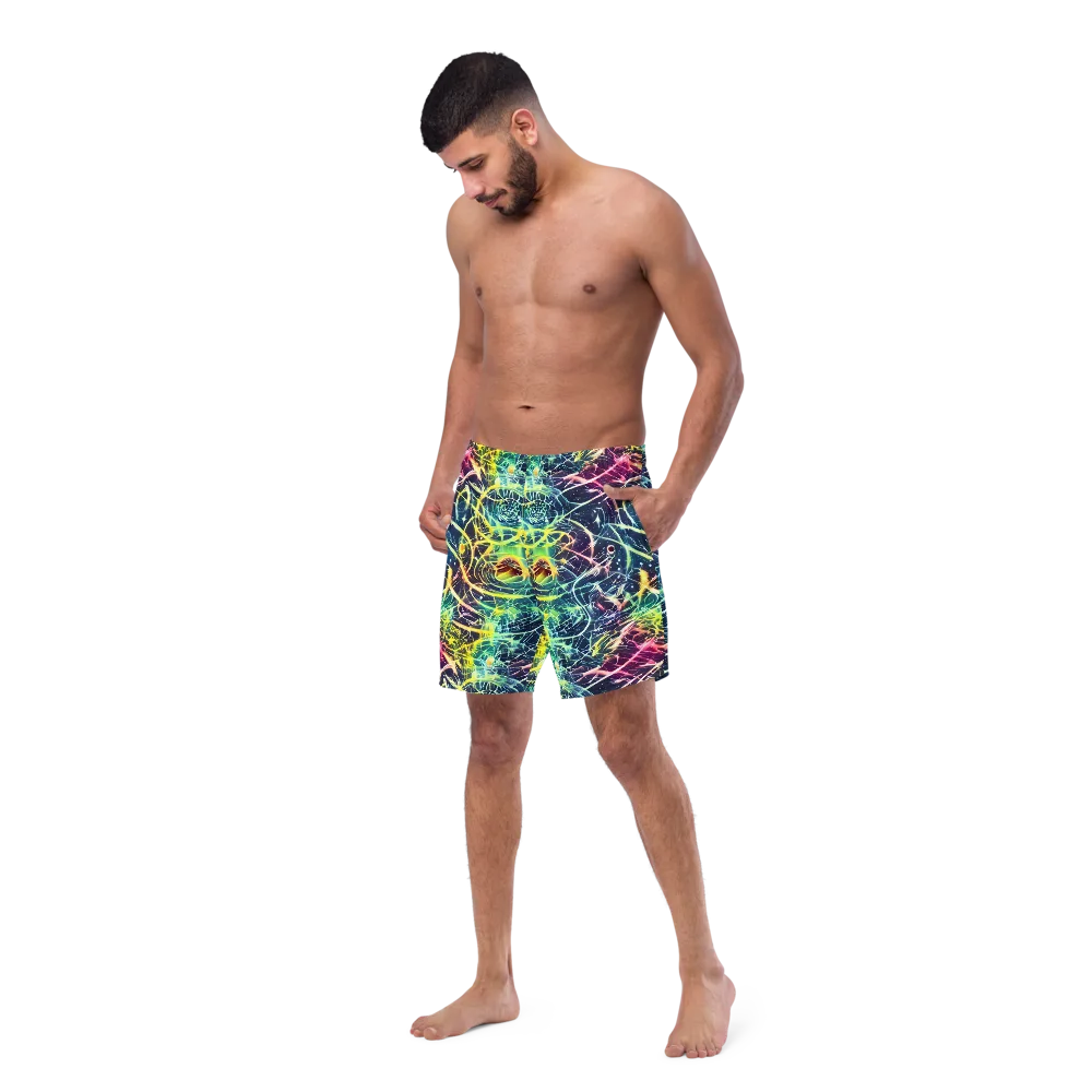 Prism Nerve on Swim Trunks — Left Front