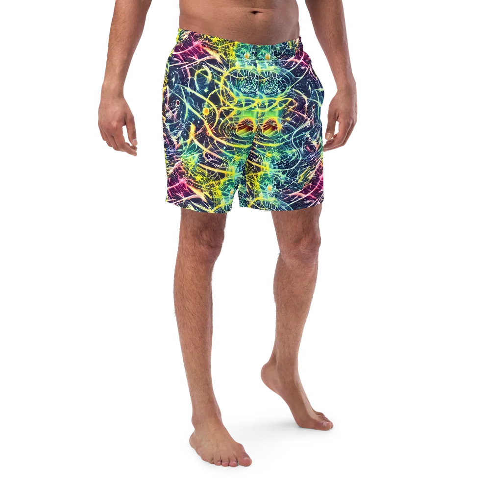 Prism Nerve on Swim Trunks — Front
