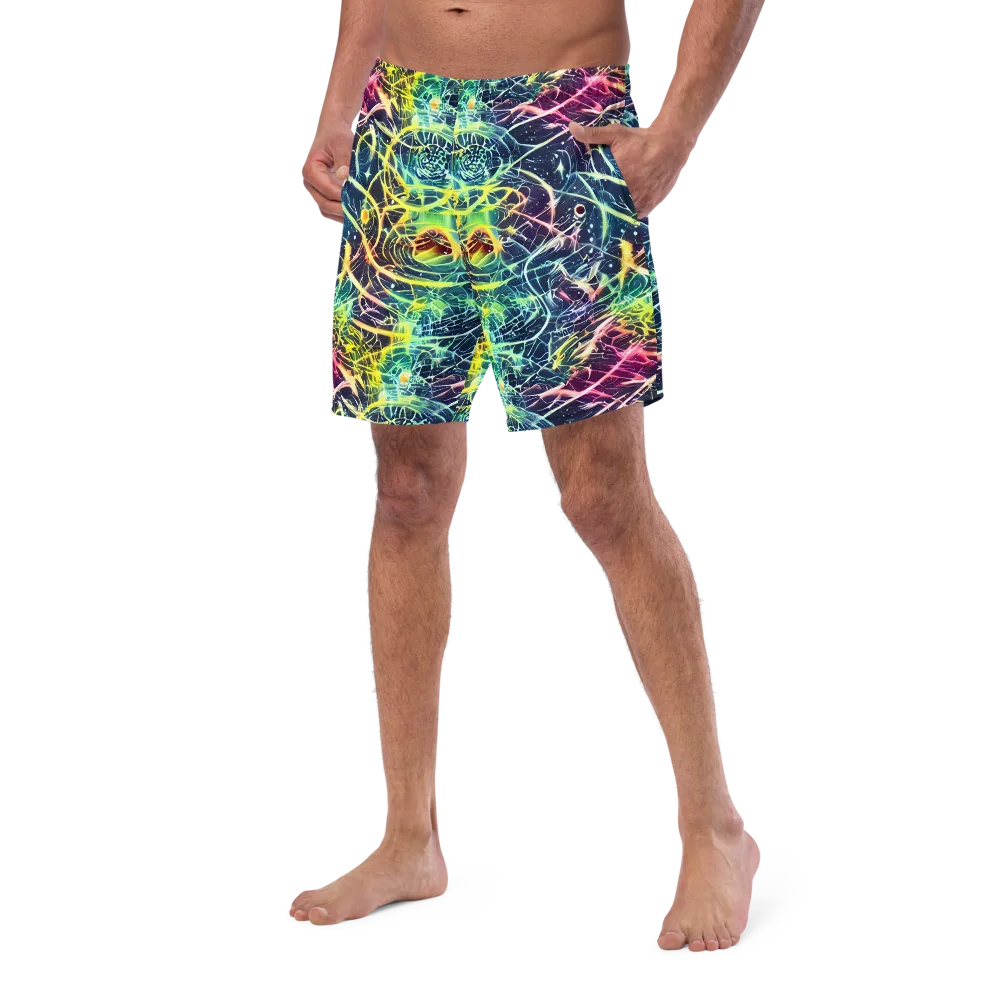 Prism Nerve on Swim Trunks — Left Front