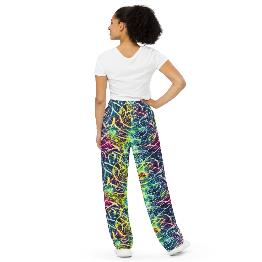 Prism Nerve on Wide-Leg Pants — Back