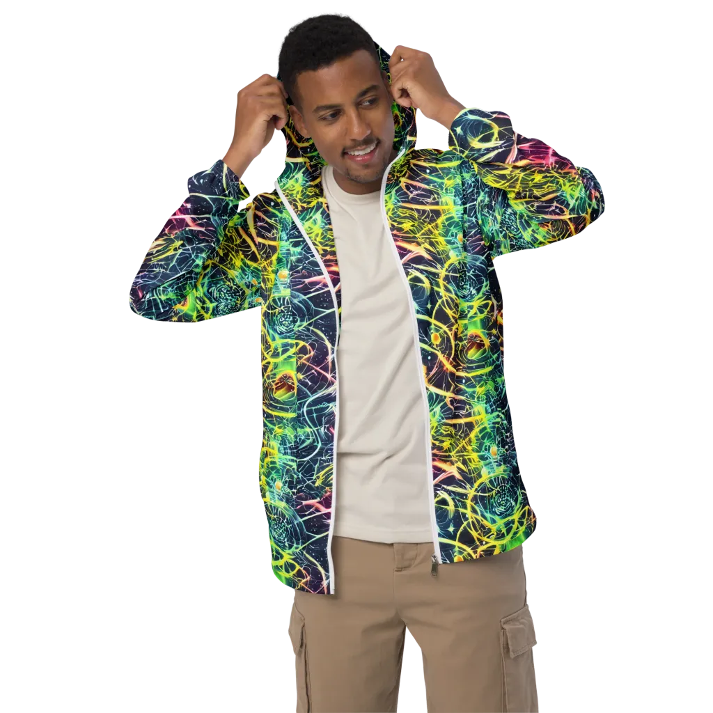 Prism Nerve on Men's Windbreaker — Front