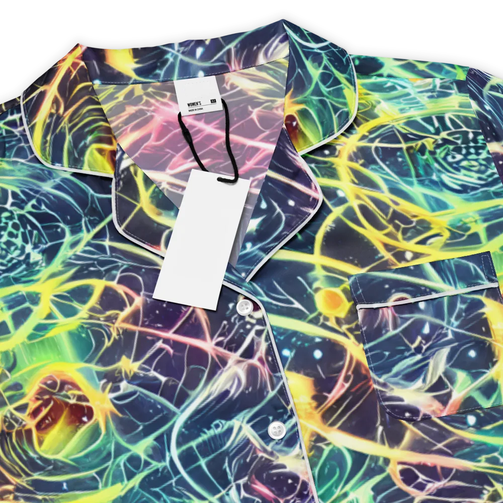Prism Nerve on Women's Short Sleeve Pajama Top — Product details