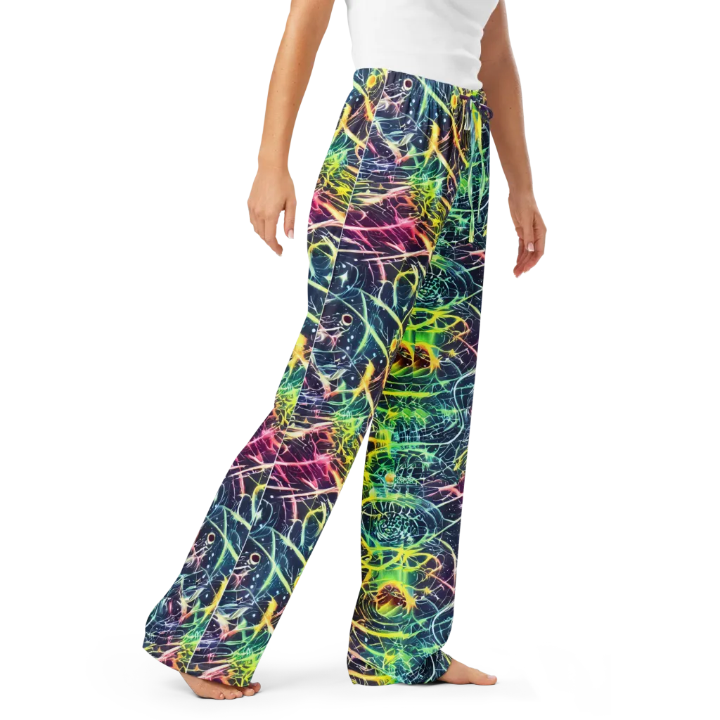 Prism Nerve on Women's Pajama Pants — Right Front