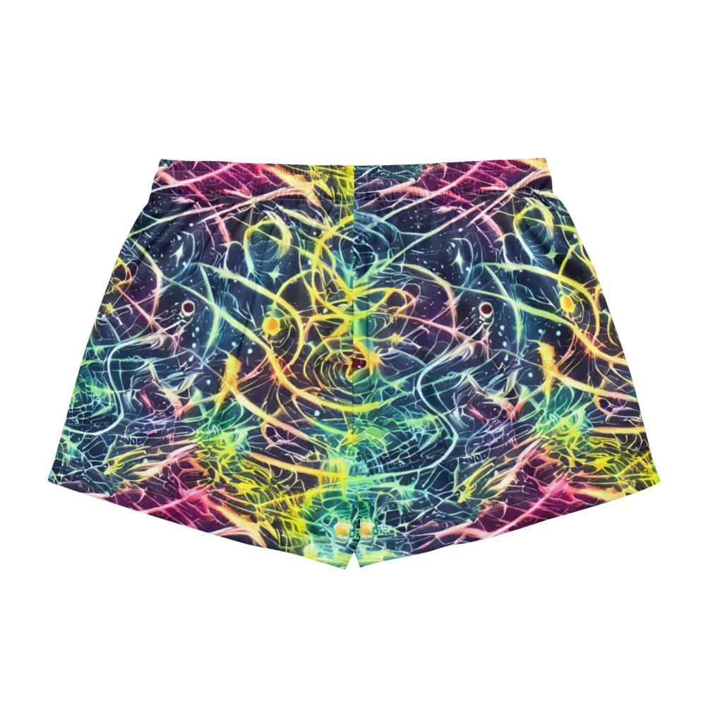 Prism Nerve on Women's Pajama Shorts — Back
