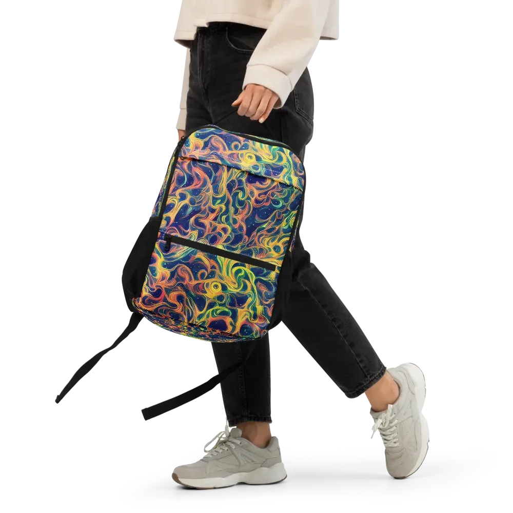 Celestial Flame on Utility Backpack — Front