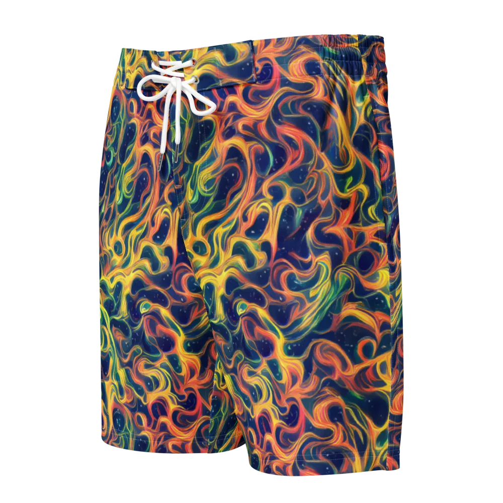 Celestial Flame on Men's Board Shorts — Front