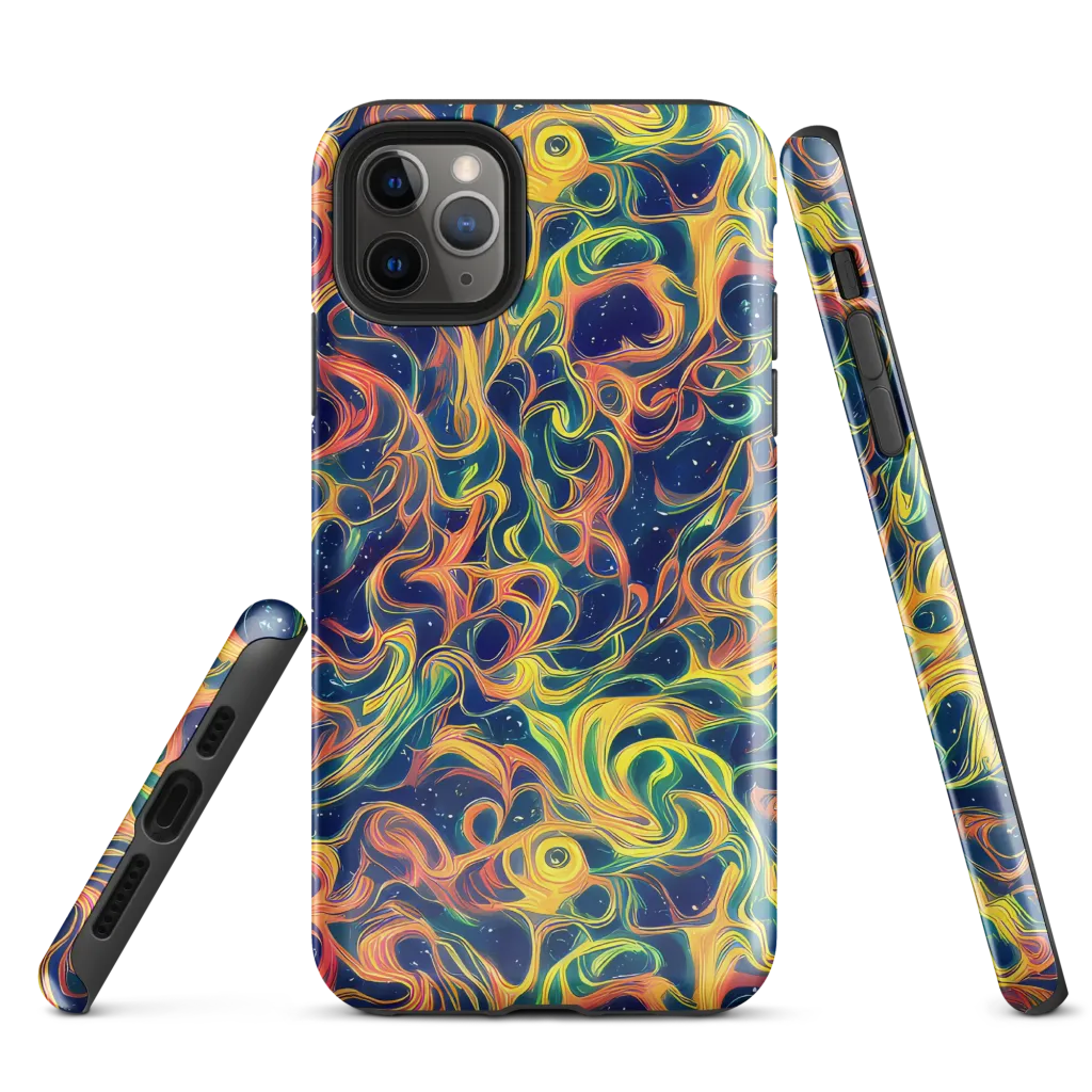 Celestial Flame on Tough Case for iPhone® — Front