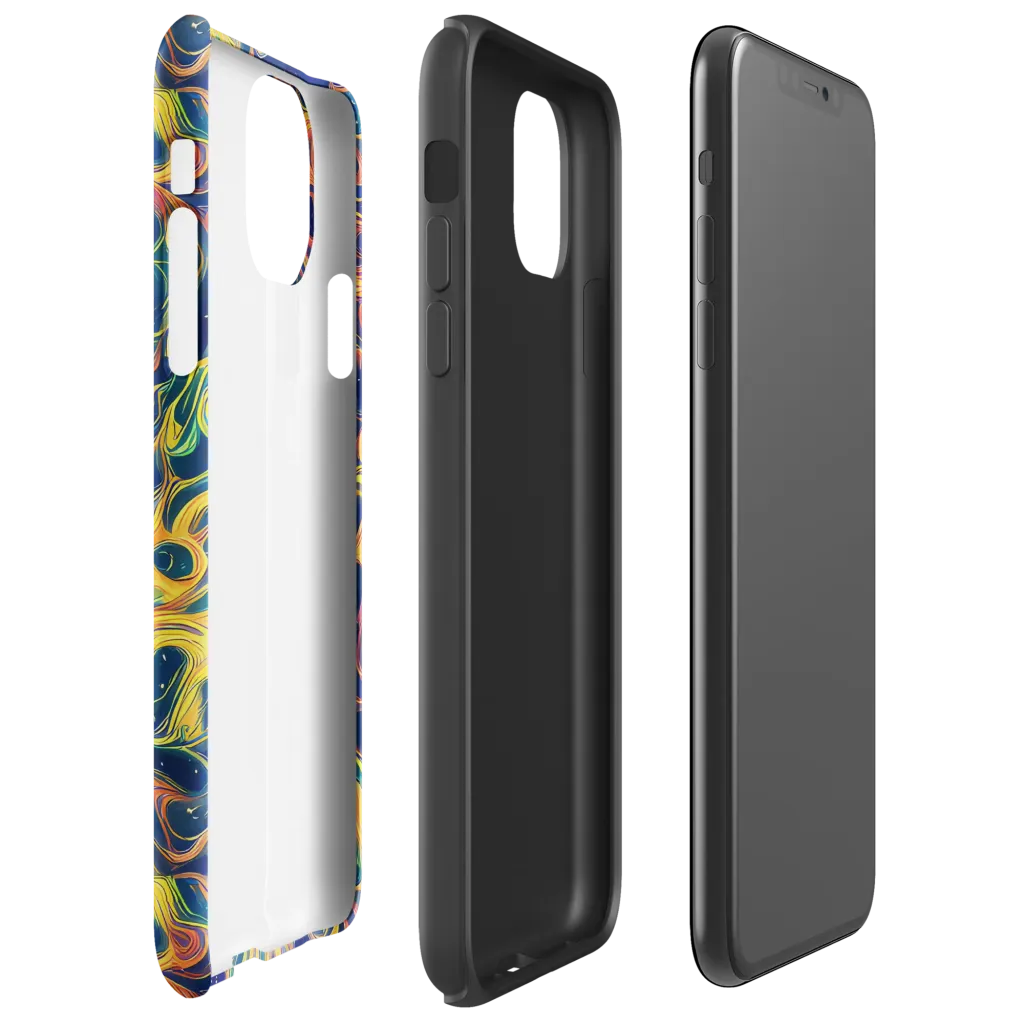 Celestial Flame on Tough Case for iPhone® — Right