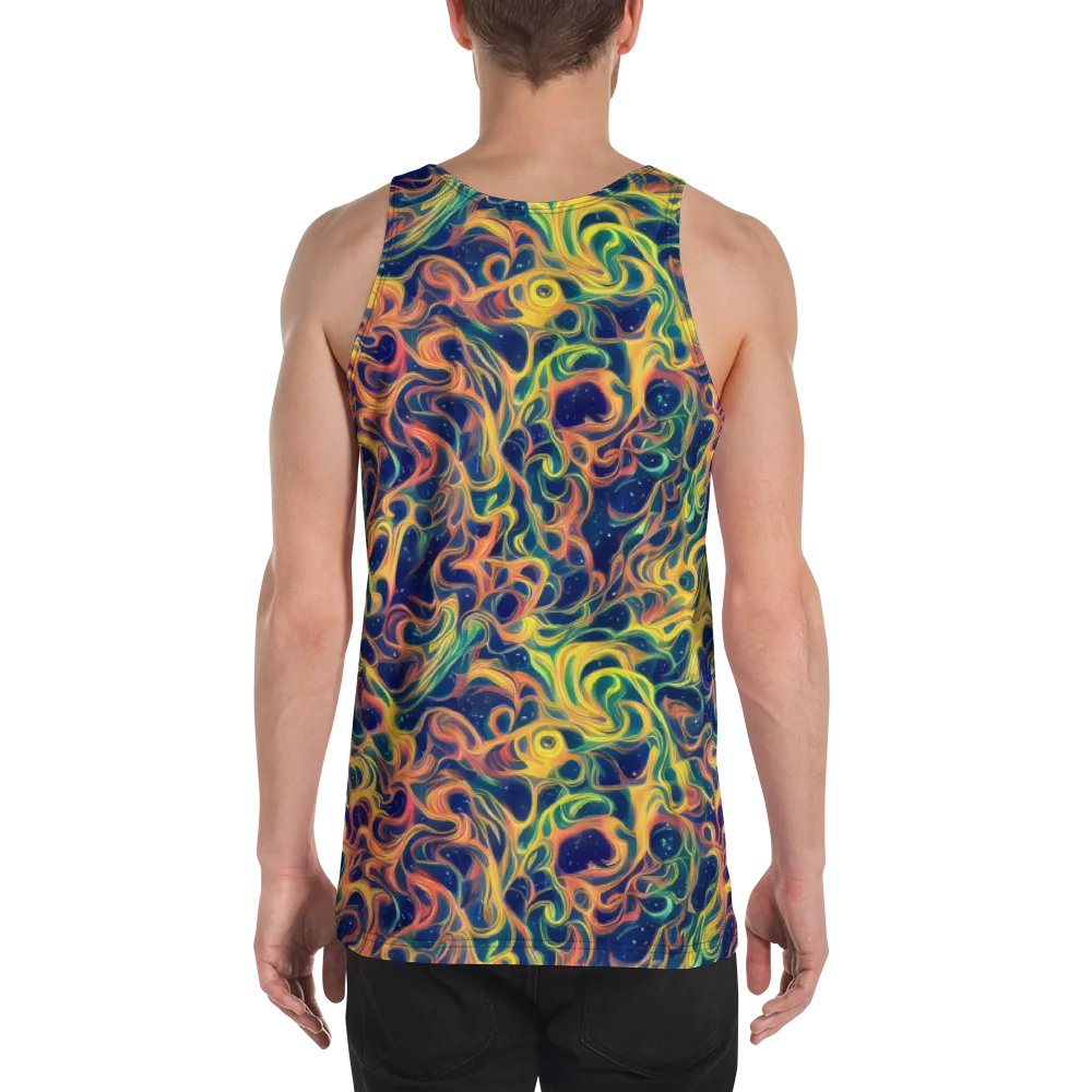 Celestial Flame on Men's Tank Top — Back