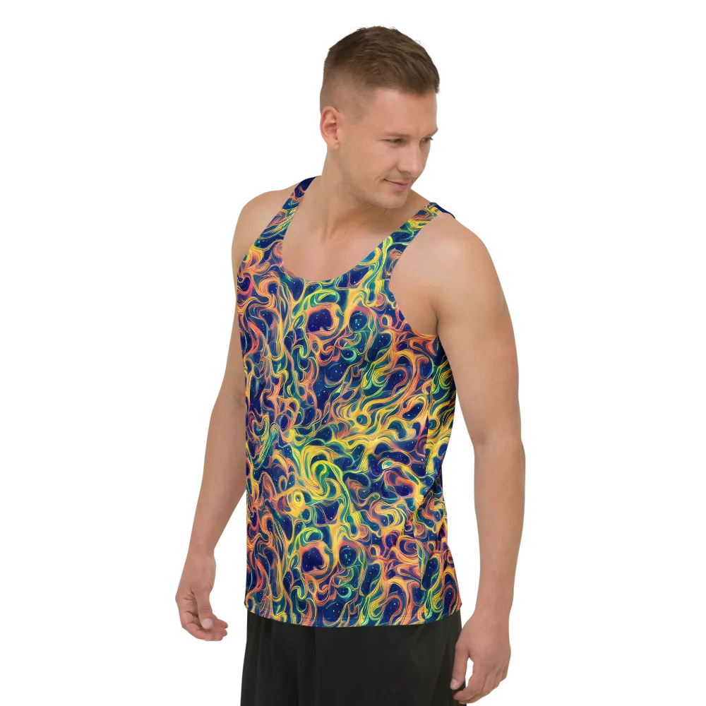 Celestial Flame on Men's Tank Top — Left Front