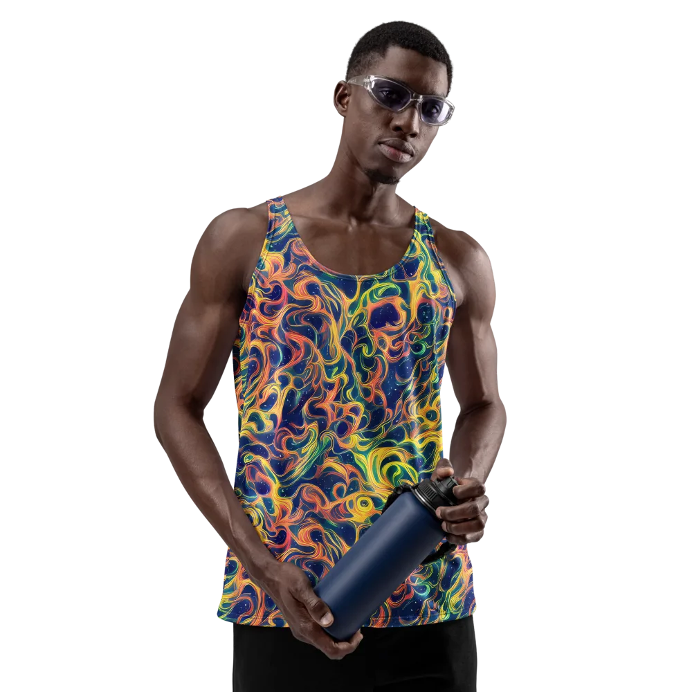 Celestial Flame on Men's Tank Top — Front