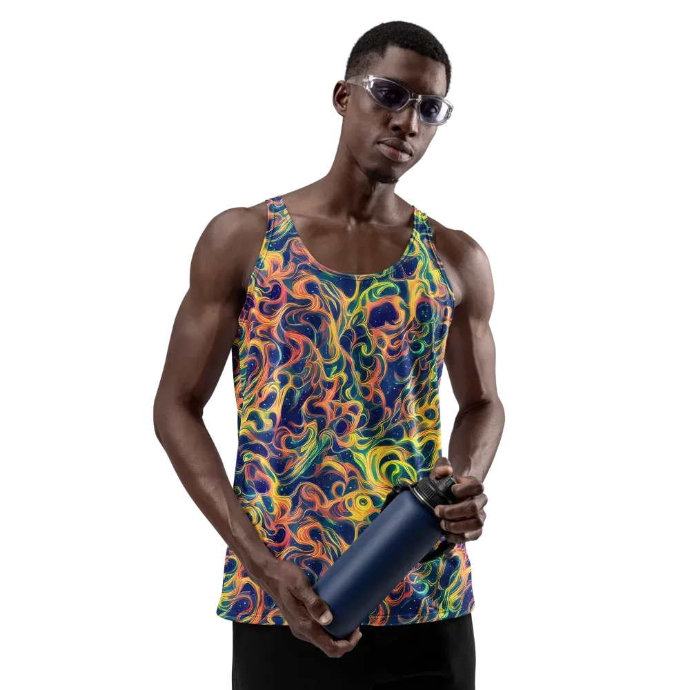 Celestial Flame on Men's Tank Top — Front