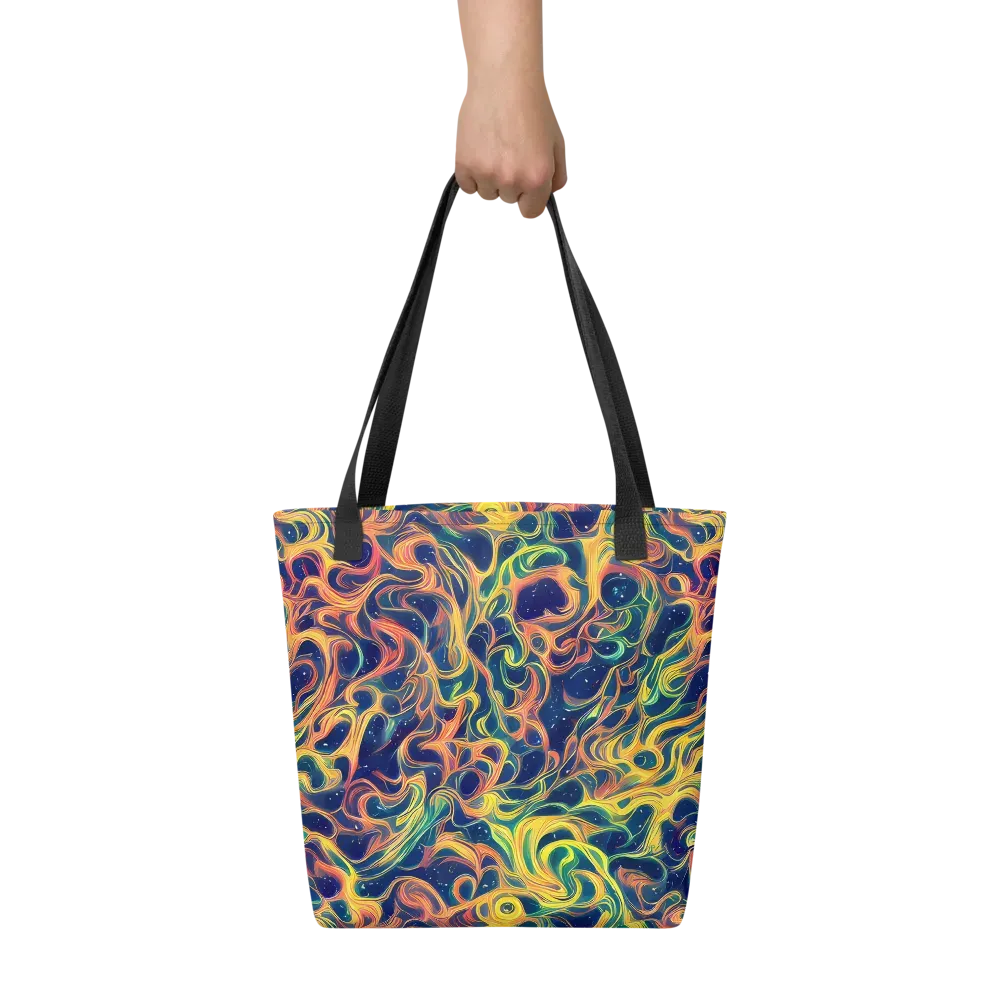 Celestial Flame on Tote Bag — Front