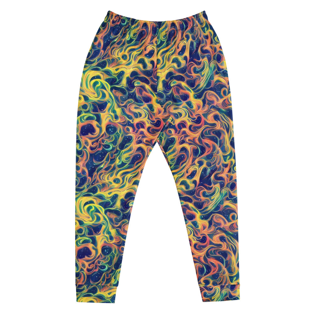 Celestial Flame on Men's Joggers — Front