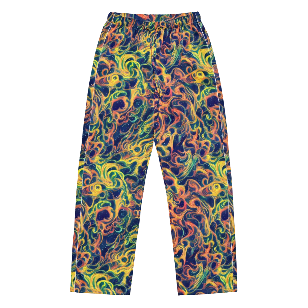 Celestial Flame on Women's Pajama Pants — Front