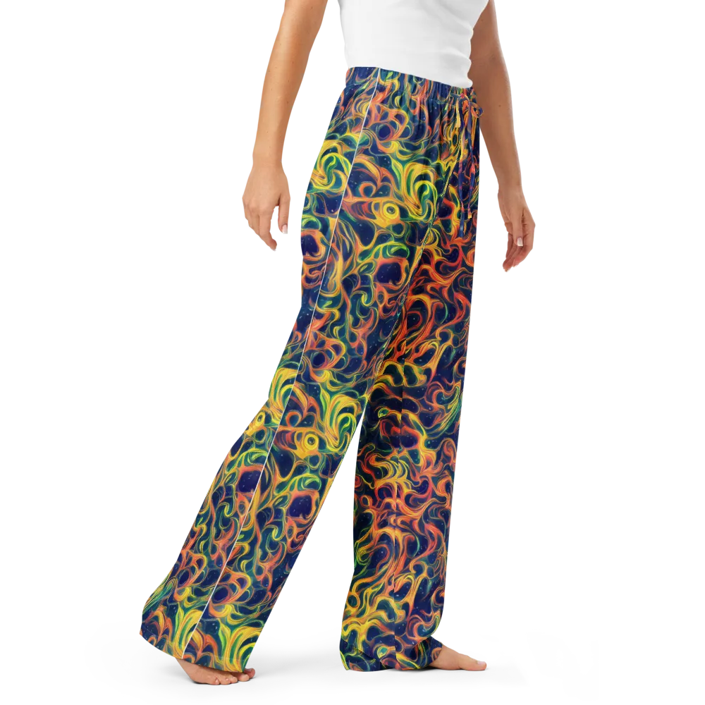 Celestial Flame on Women's Pajama Pants — Right Front