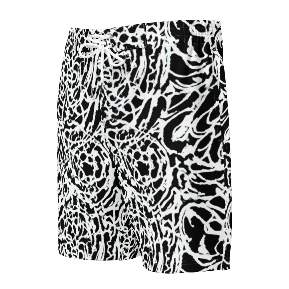 Obsidian Gesture on Men's Board Shorts — Front