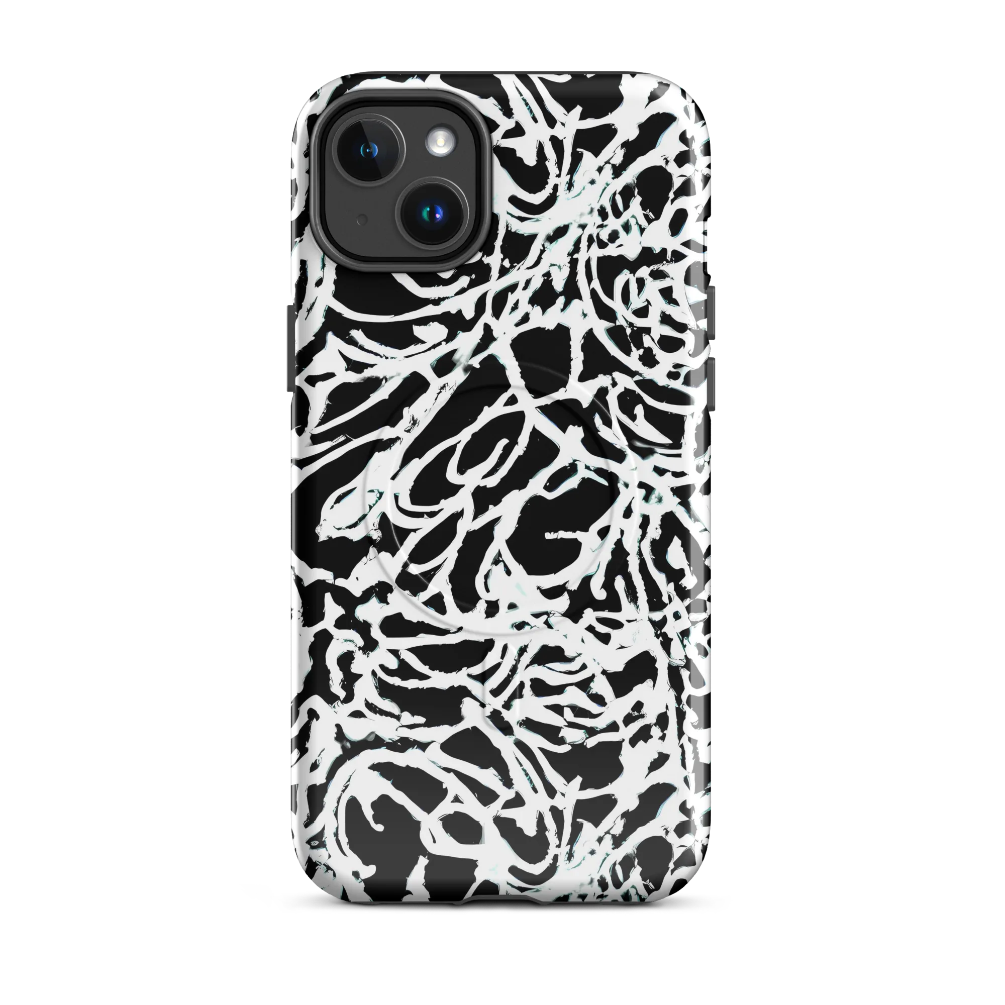 Obsidian Gesture on MagSafe Tough Case for iPhone® — Front