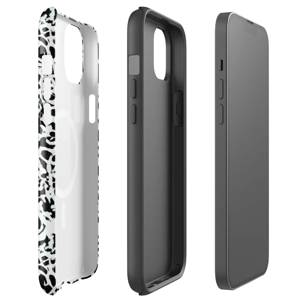 Obsidian Gesture on MagSafe Tough Case for iPhone® — Front