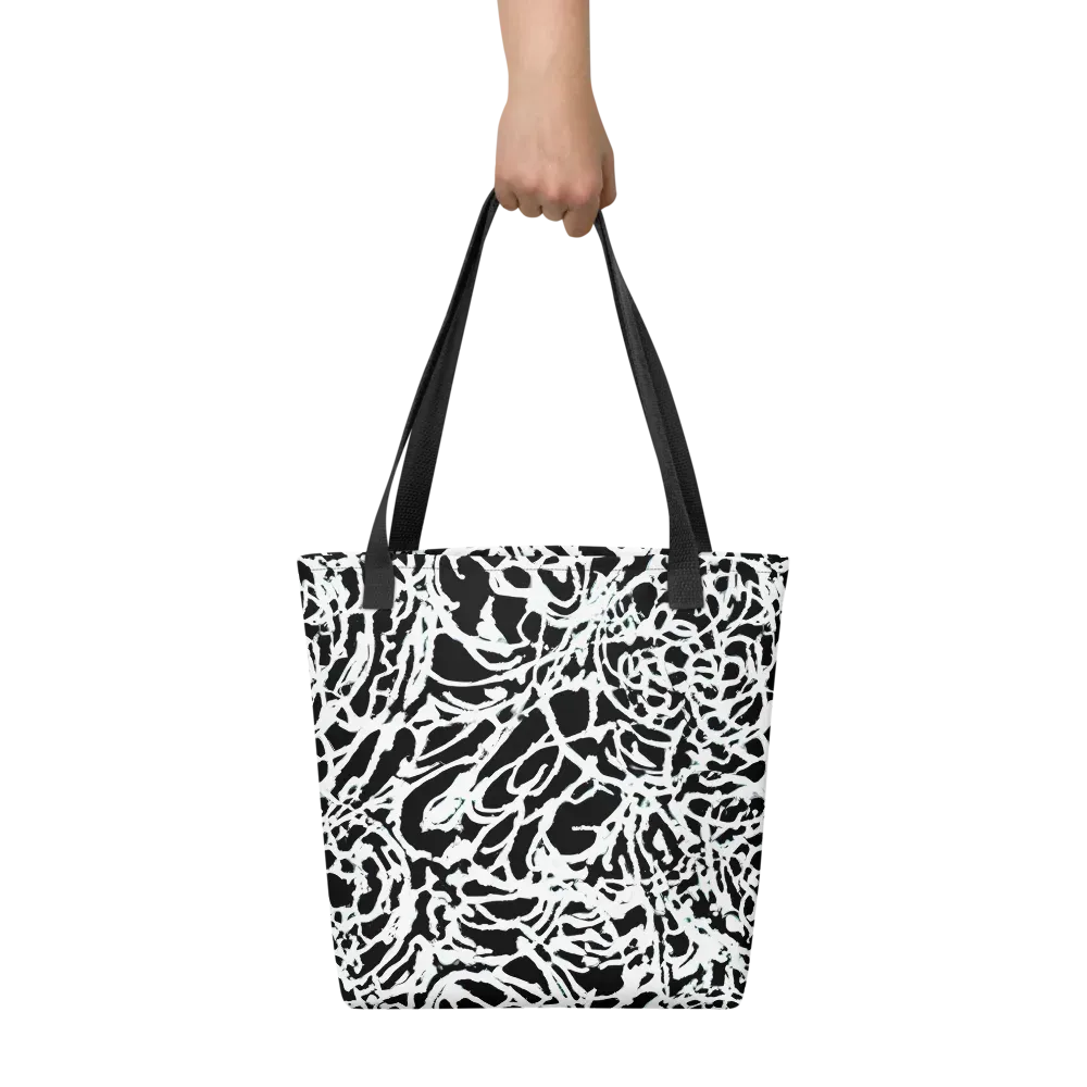 Obsidian Gesture on Tote Bag — Front