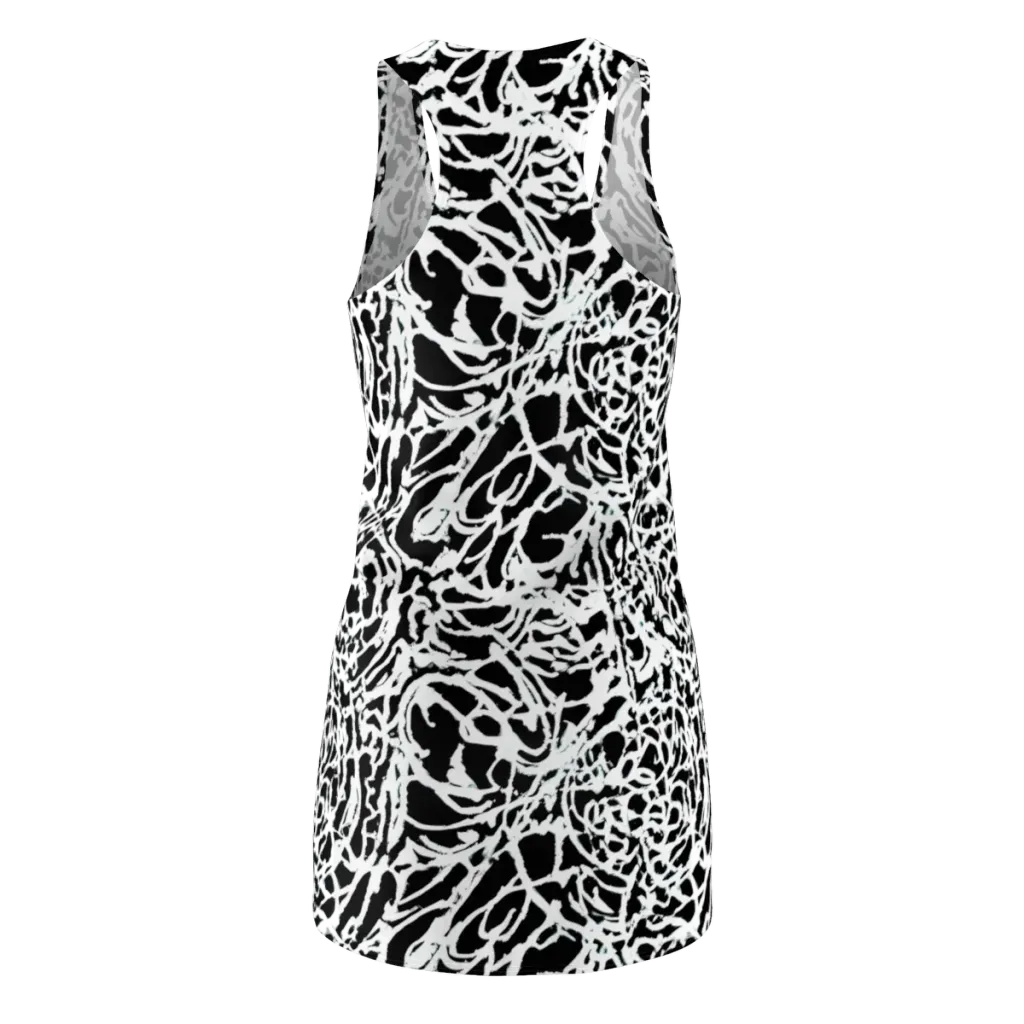 Obsidian Gesture on Racerback Dress — Back
