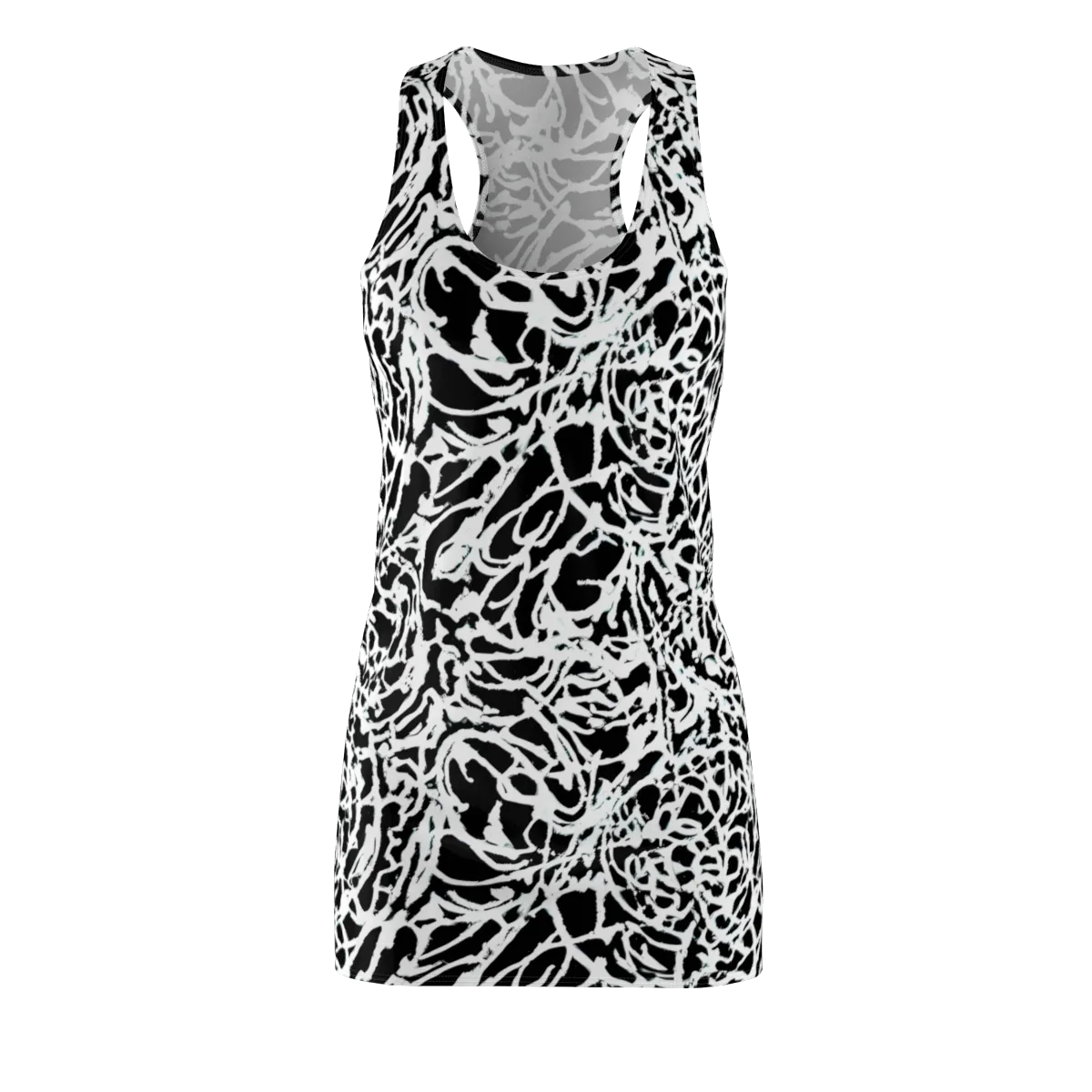 Obsidian Gesture on Racerback Dress — Front