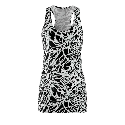 Obsidian Gesture on a Racerback Dress